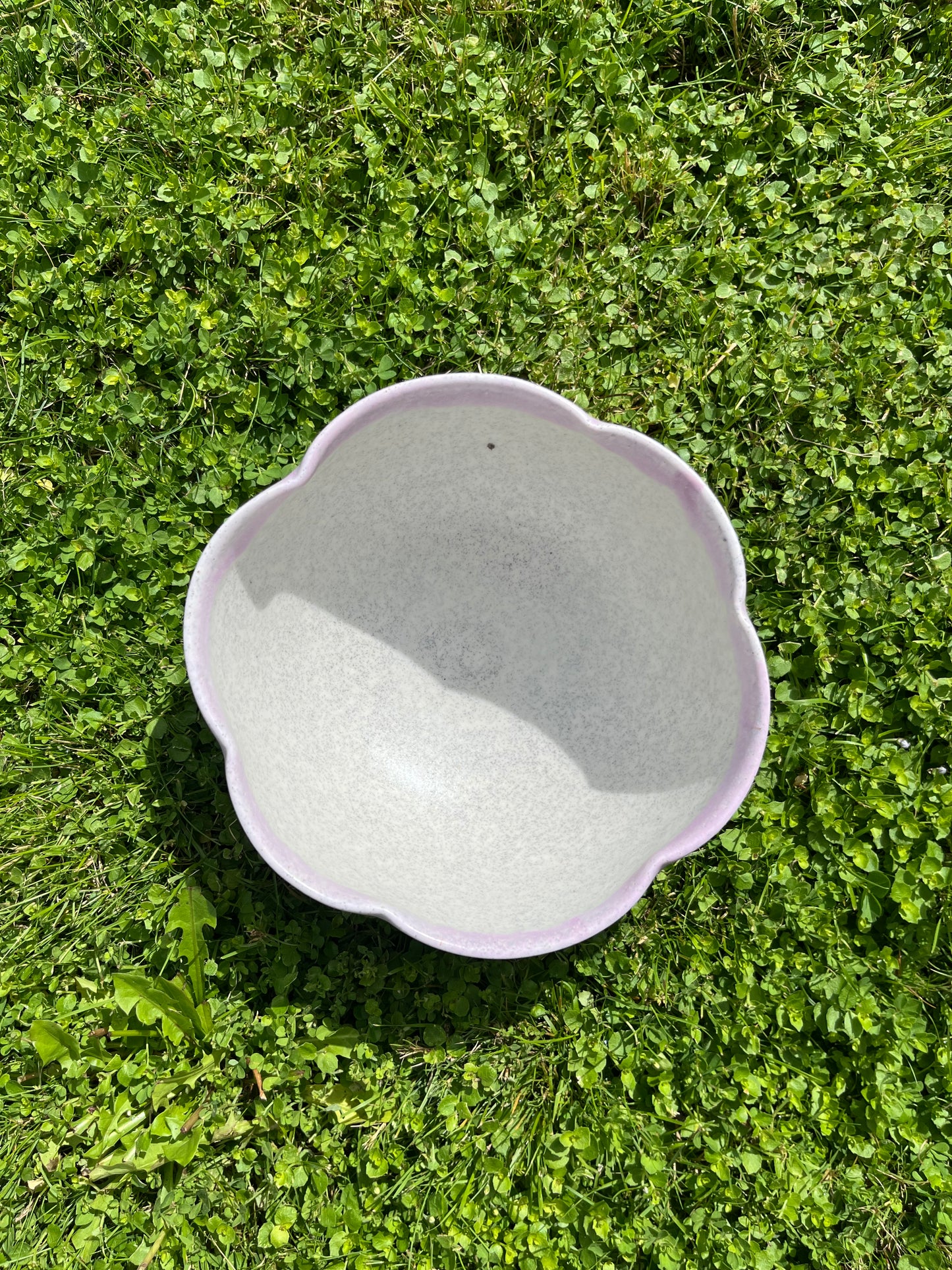 Large Scalloped Bowl