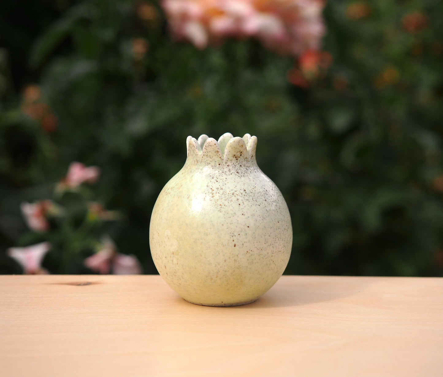 Ruffle Bud Vase