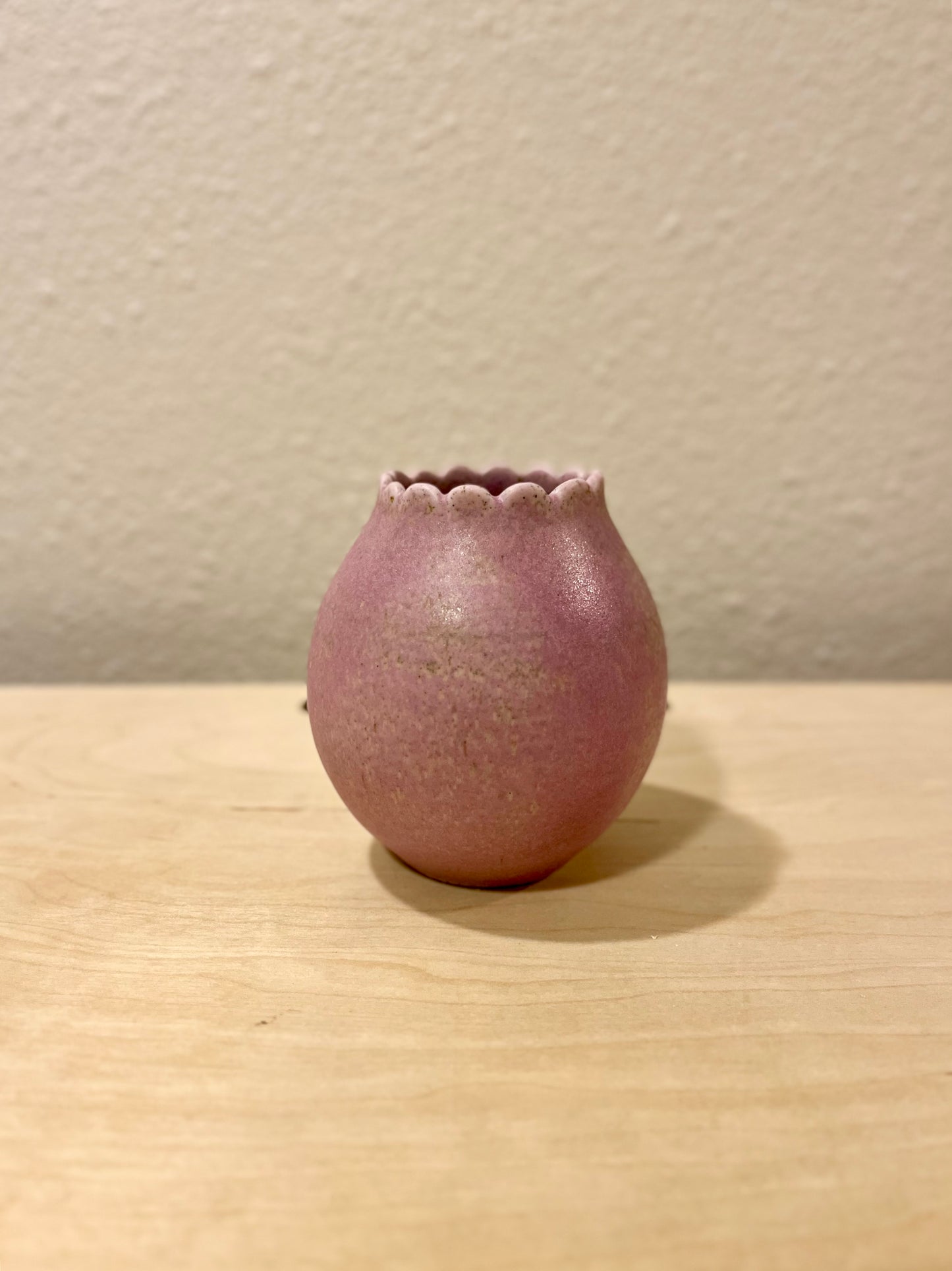 Ruffle Bud Vase