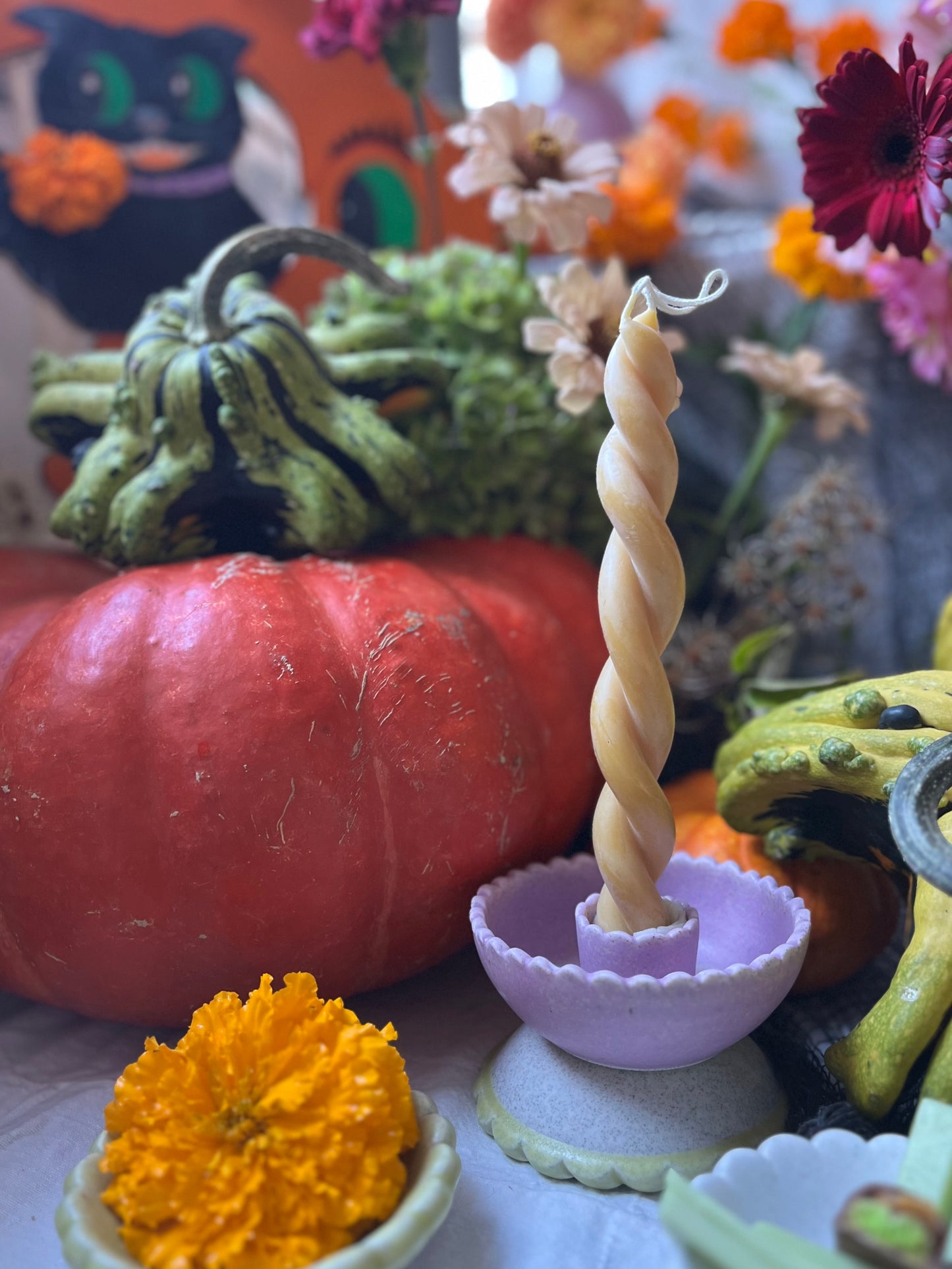 Twisted Taper Candles