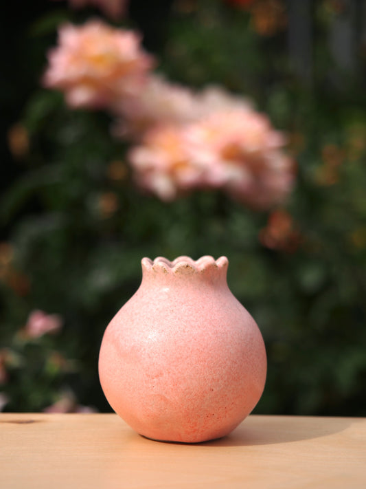 Ruffle Bud Vase