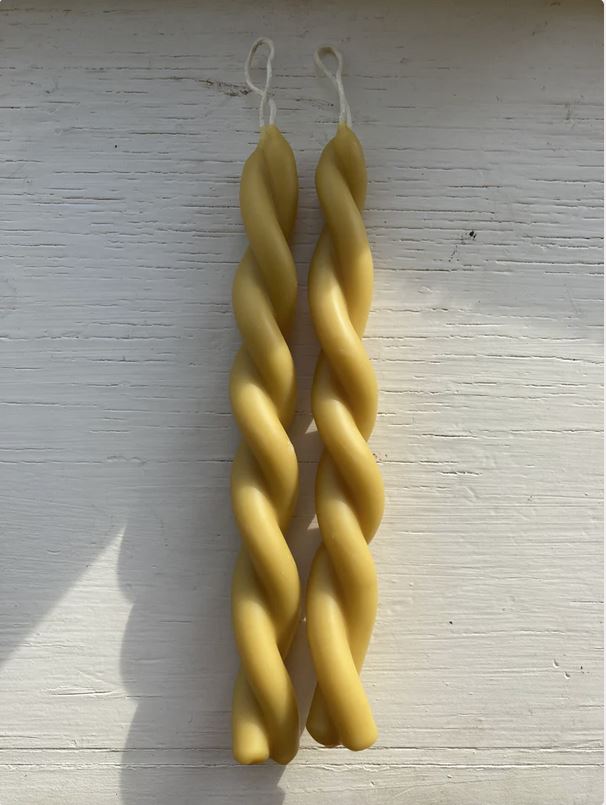 Twisted Taper Candles