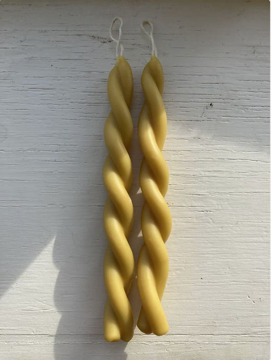 Twisted Taper Candles